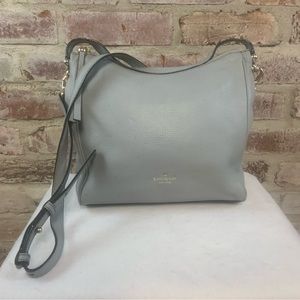 Kate spade gray hobo bag shoulder purse